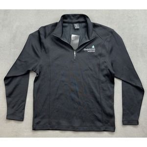 Nike Quarter Zip Medium Pullover Sweater Jacket 1/4 Zip Company Logo - NEW